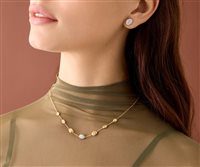 Collana Marco Bicego Donna Siviglia in Oro giallo Diamante 0.17 Ct CB2961_B - CB2961_B